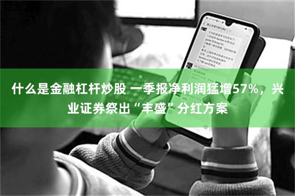 什么是金融杠杆炒股 一季报净利润猛增57%，兴业证券祭出“丰盛”分红方案