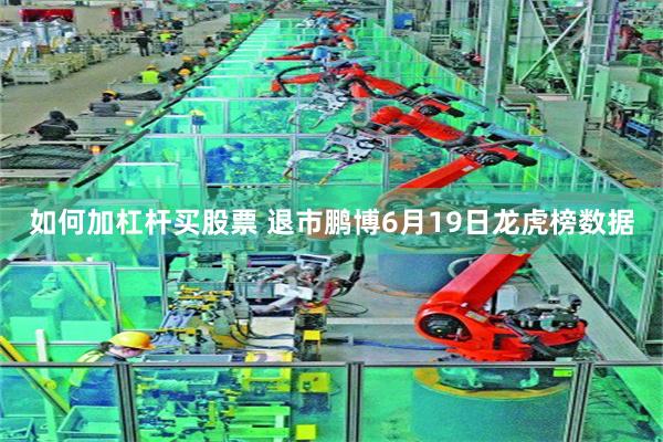 如何加杠杆买股票 退市鹏博6月19日龙虎榜数据
