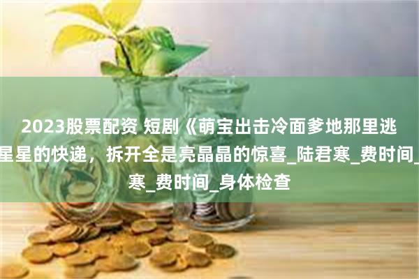 2023股票配资 短剧《萌宝出击冷面爹地那里逃》像收到星星的快递，拆开全是亮晶晶的惊喜_陆君寒_费时间_身体检查